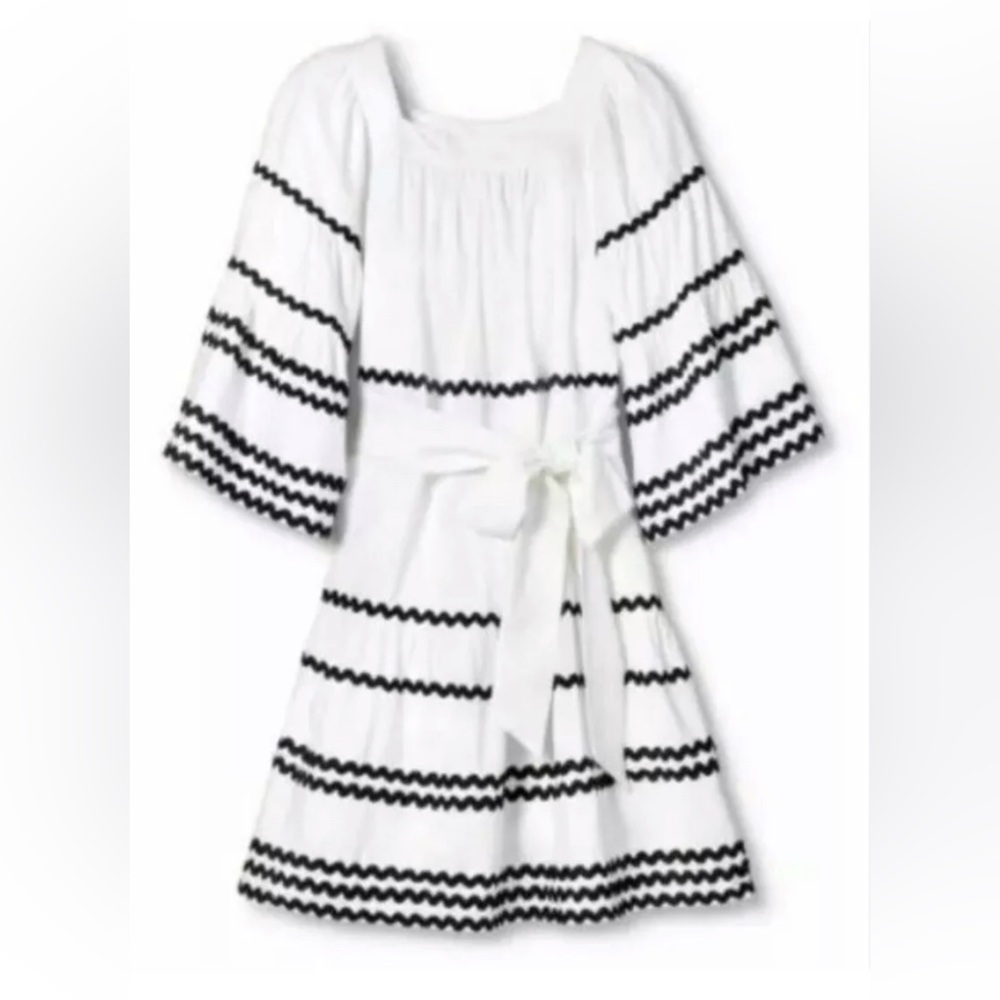 NWT Lisa Marie Fernandez x Target Ric Rac Linen Dress - Picture 3 of 9